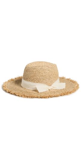 Hat Attack Hat Attack Indie Continental Hat Natural/Ivory One
