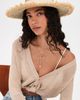 Hat Attack Hat Attack Indie Continental Hat Natural/Ivory One - 3