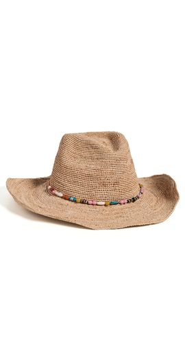 Hat Attack Hat Attack Millie Continental Hat Natural/Multi One