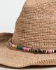 Hat Attack Hat Attack Millie Continental Hat Natural/Multi One - 4