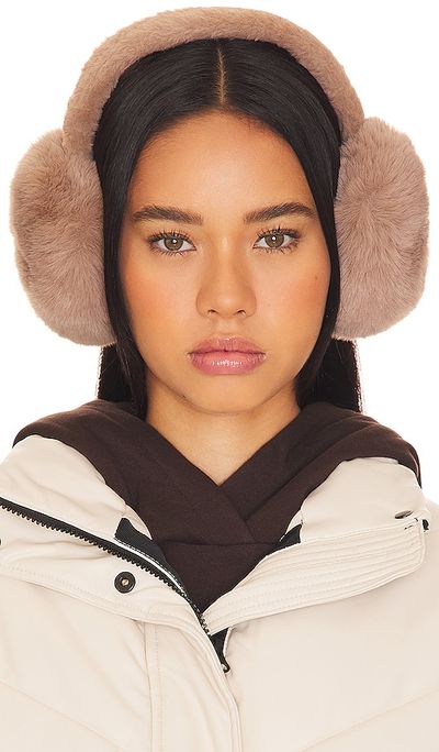 Hat Attack Hat Attack Oversized Faux Fur Earmuff