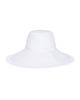 Hat Attack Hat Attack Packable Canvas Hat Solid White One - 1