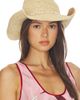 Hat Attack Hat Attack Raffia Cowboy Hat - 1