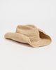 Hat Attack Hat Attack Raffia Crochet Cowboy Hat Natural/Neutral Bead One - 2