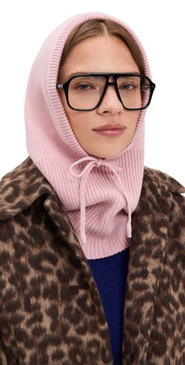 Hat Attack Hat Attack Smooth Knit Balaclava Blush One