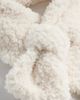 Hat Attack Hat Attack Teddy Sherpa Pull Thru Scarf Ivory One - 4