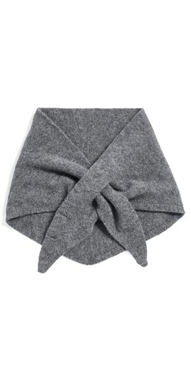 Hat Attack Hat Attack Triangle Wool Knit Scarf Grey One
