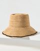 Hat Attack Stripe Raffia Bucket Hat - 2