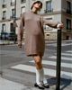 Hatch Collection Hatch Collection The Cozy Pointelle Poise Mini Maternity Dress - 3