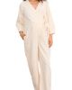 HATCH Collection HATCH Collection The Drapey Denim Easy-nurse Jumpsuit - 1