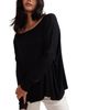 Hatch Collection Hatch Collection The Perfect Longsleeve Maternity Tee - 3
