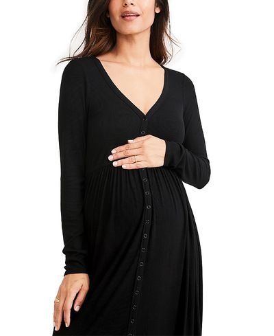 Hatch Collection Hatch Collection The Softest Rib Nursing Dress