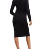 HATCH Collection HATCH Collection The Softsculpt Knit Long Sleeve Eliza Dress - 3