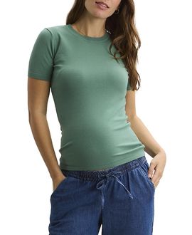 Hatch Collection Hatch Collection The Softsculpt Knit Maternity Tee
