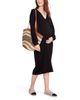 Hatch Collection Hatch Collection The Visitor Hospital Maternity Nursing Friendly Midi Dress - 3