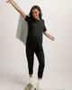 Hatch Collection Hatch Collection Walkabout Short Sleeve Maternity Nursing Friendly Jumper - 3