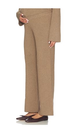 HATCH HATCH The Beatrice Ribbed Knit Pant