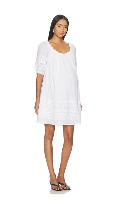 HATCH HATCH The Lottie Secret Nursing Mini Dress