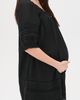 HATCH HATCH The Lottie Secret Nursing Mini Dress Black - 4