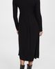HATCH HATCH The Softest Rib Nursing Dress Black - 3