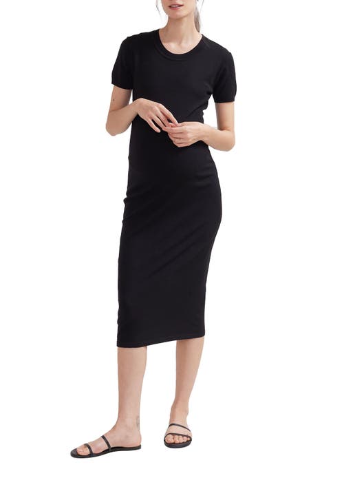 HATCH HATCH The Softsculpt Knit Eliza Maternity Dress