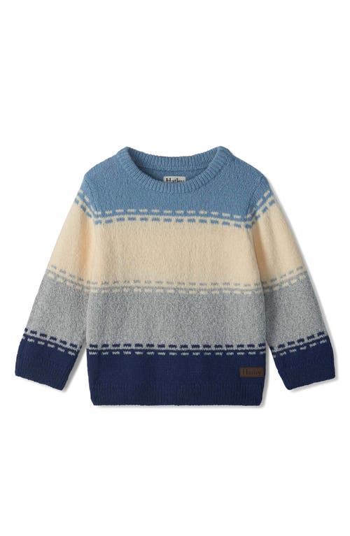 Hatley Hatley Colorblock Stripe Crewneck Sweater