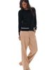 Hatley Hatley Eden Crewneck Cotton & Cashmere Sweater - 4