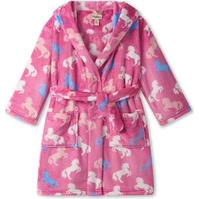 Hatley Hatley Kids' Beautiful Horses Hooded Fleece Robe