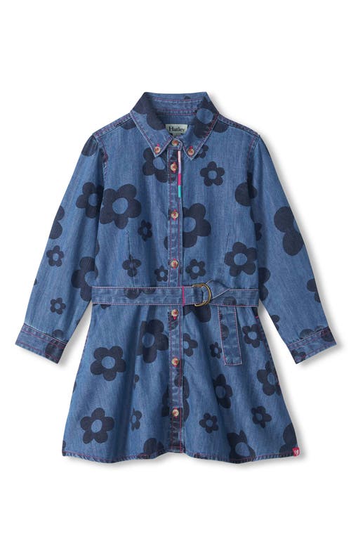 Hatley Hatley Kids' Big Flowers Denim Dress