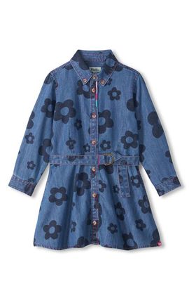 Hatley Hatley Kids' Big Flowers Denim Dress