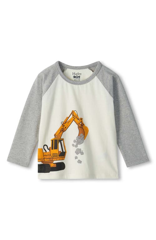 Hatley Hatley Kids' Digger Raglan Graphic T-Shirt