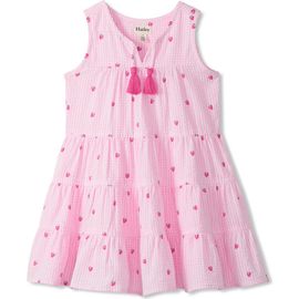 Hatley Hatley Kids' Embroidered Gingham Cotton Dress