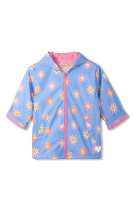 Hatley Hatley Kids' Faded Suns Waterproof Hooded Raincoat