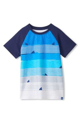 Hatley Hatley Kids' Fin Stripes T-Shirt