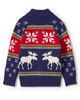 Hatley Hatley Kids' Holiday Moose Shawl Collar Cardigan - 2