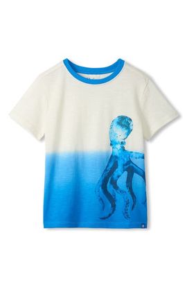 Hatley Hatley Kids' Octopus Dip Dye Cotton Graphic T-Shirt