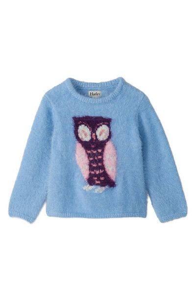 Hatley Hatley Kids' Owl Fuzzy Sweater