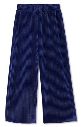 Hatley Hatley Kids' Pleated Velour Relaxed Pants