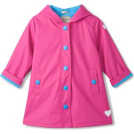 Hatley Hatley Kids' Raspberry Rose Waterproof Hooded Raincoat