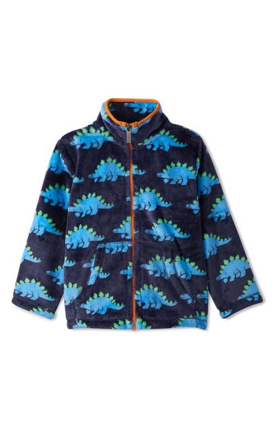 Hatley Hatley Kids' Stegosaurus Fleece Zip Jacket