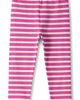 Hatley Hatley Kids' Striped Heart Patch Leggings - 2