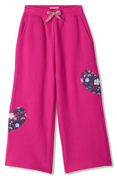 Hatley Hatley Kids' Very Berry Wide Leg Track Pants 
