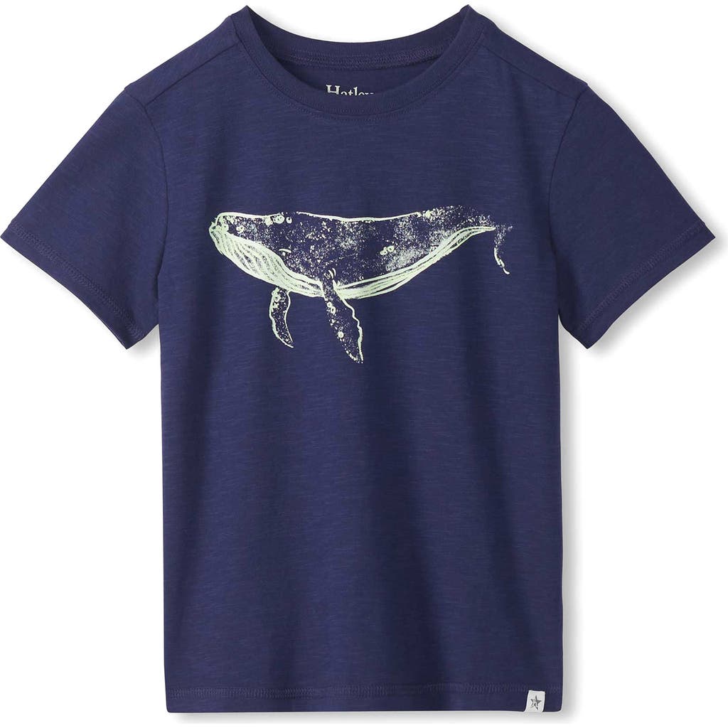 Hatley Hatley Kids' Whale Cotton Graphic T-Shirt