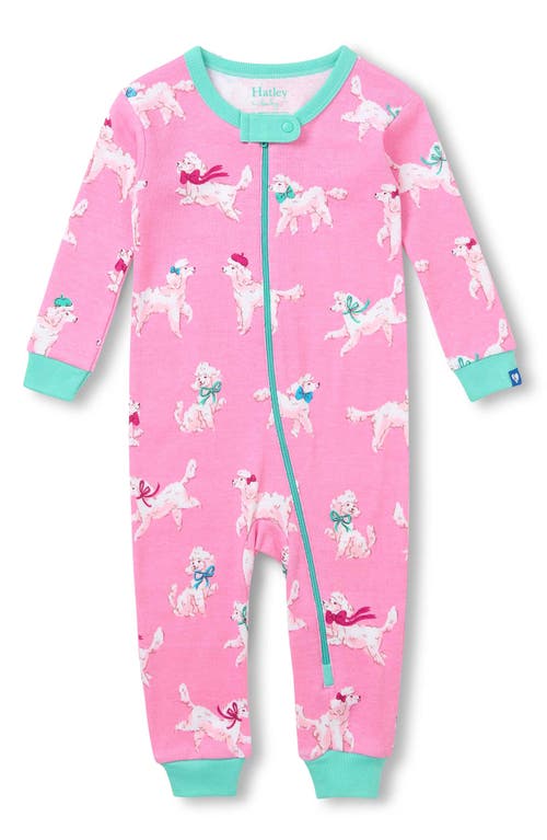 Hatley Hatley Poodle Pups Cotton Zip Romper
