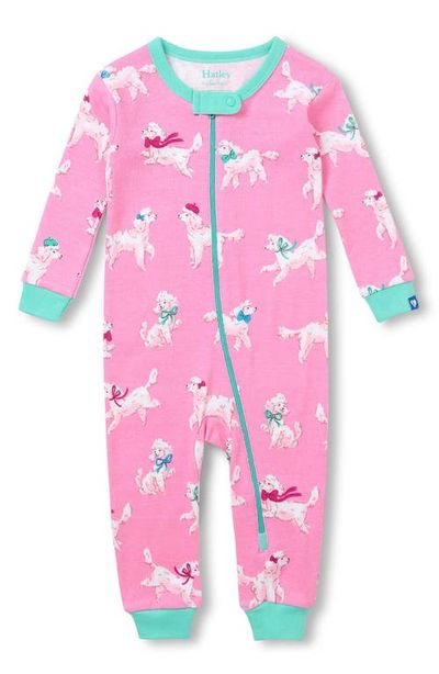 Hatley Hatley Poodle Pups Cotton Zip Romper