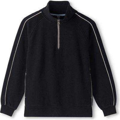 Hatley Hatley Quarter-Zip Cotton Pullover