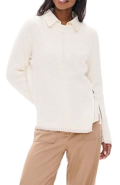 Hatley Hatley Side Zip Raglan Sweater