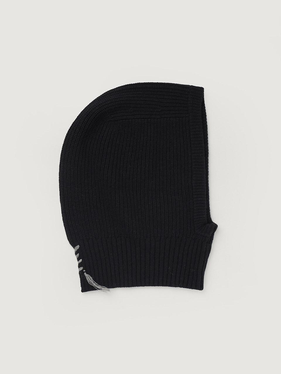 HAUS 072C KNIT BALACLABA BLACK