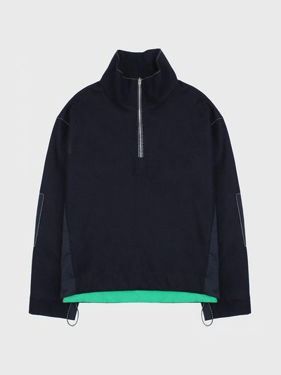 HAUS 072C WOOL SETUP TOP NAVY