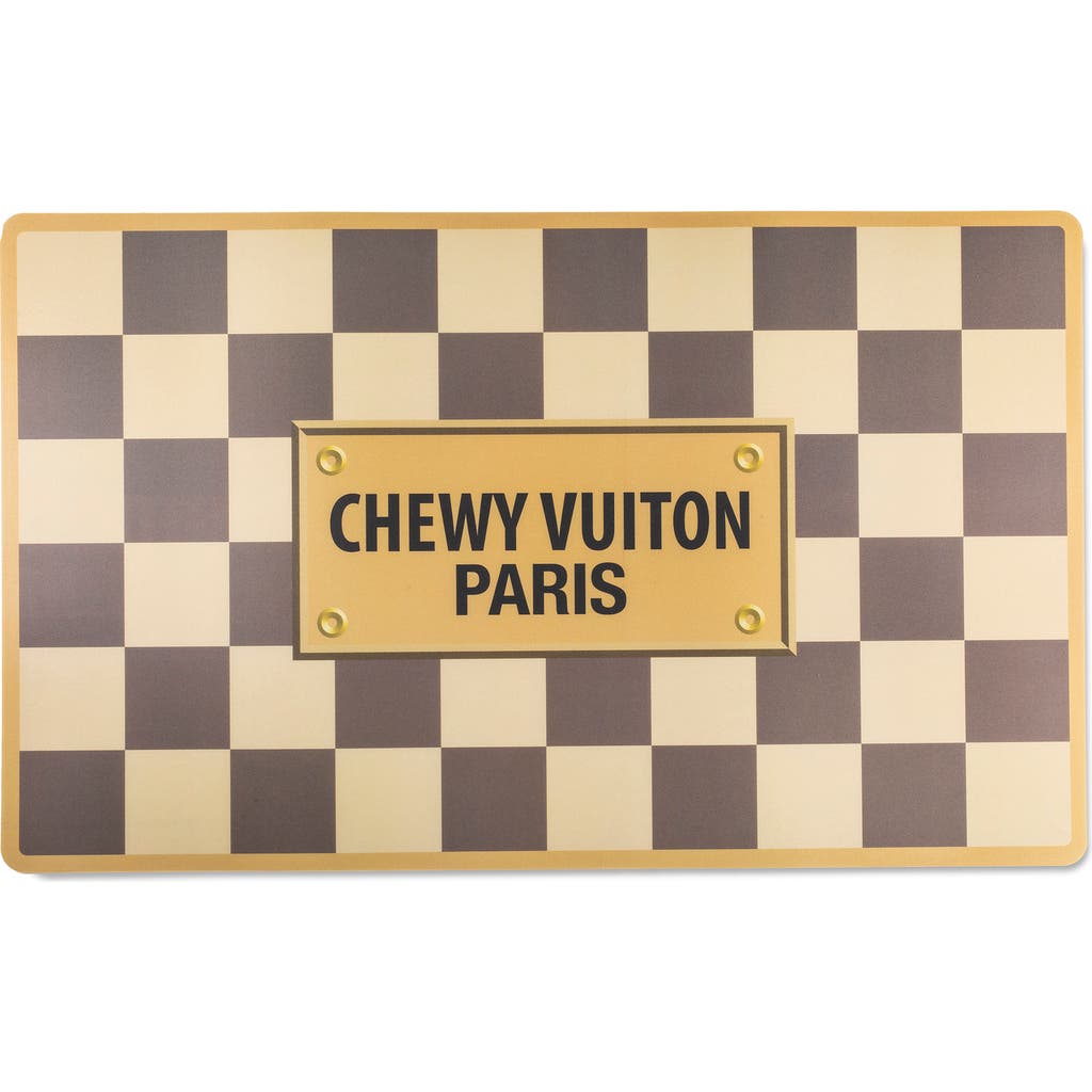 Haute Diggity Dog Haute Diggity Dog Checker Chewy Vuiton Placemat